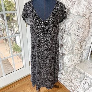 Cotton On Black & White Floral Cotton Dress